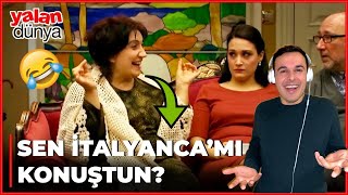 Italian React 🇹🇷 Servetin Şok Eden İTALYANCAsı  Yalan Dünya [upl. by Dunton]