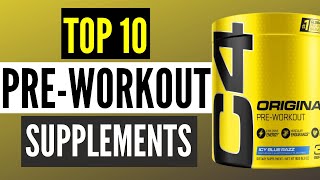 Best PreWorkout Supplements 2024 Top 10 That Actually Work [upl. by Nesilla]