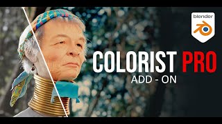 Color Grading in Blender  Colorist Pro Addon [upl. by Doowrehs302]