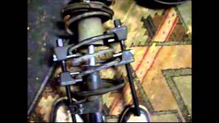 how to rebuild strut housing shocks for Toyota MR2 AW11 [upl. by Carolan]