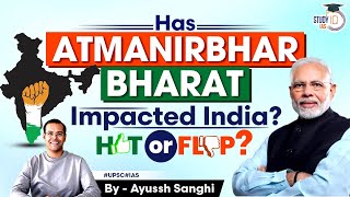 How Successful is Atmanirbhar Bharat  Critical Analysis  Economy  UPSC [upl. by Aik]