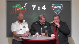 Crocodiles Hamburg vs Harzer Falken quotPressekonferenzquot [upl. by French]