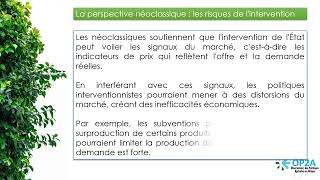 La politique agricole  entre interventionnisme étatique et rationalité néoclassique [upl. by Nangatrad614]