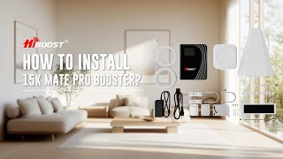 How To Install 15K Mate Pro Signal Boost  HiBoost [upl. by Enelyahs]