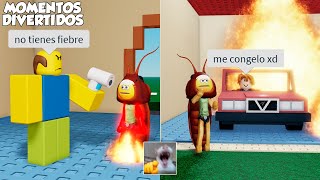 QUIERO MÁS CALOR MOMENTOS DIVERTIDOS ROBLOX [upl. by Leitnahs316]