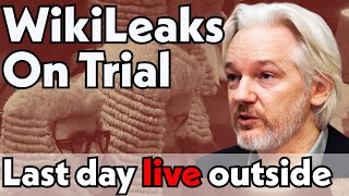 Julian Assange Extradition Hearing and March on Downing Street  Watch Live [upl. by Amoihc]