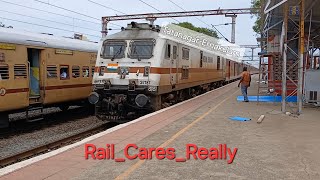 TirupatiMAS Express》MEETS《 TatanagarErnakulam Express amp looped Hyderabad MAS SF Exp  Ambattur [upl. by Innes]