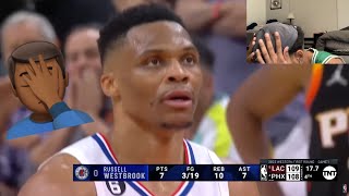 THE SUNS ARE FRAUDS 5 CLIPPERS at 4 SUNS REACTION  FULL GAME 1 HIGHLIGHTS  April 16 2023 [upl. by Jaddo]