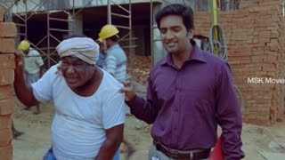 Meenakshi  Santhanam Comedy Scene  quotMandhira Punnagaiquot Tamil Movie [upl. by Oinota]