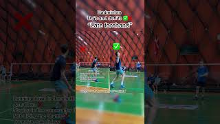 Badminton Do’s and don’ts ✅❌ “Late forehand” shorts badminton badmintonlovers [upl. by Renba]