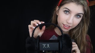 Ear Muff ASMR  Fluffy Tingleception [upl. by Nohtanoj]