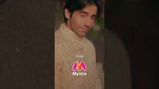 Varun Sood acing the Wedding Look  Myntra Wedding Diaries  Myntra [upl. by Nesilla]