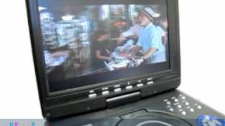 Portable DVD Player 123quot Inch DIVX  Freeview Player [upl. by Naziaf967]