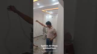 Tuffon glass door fitting [upl. by Ellenwad]