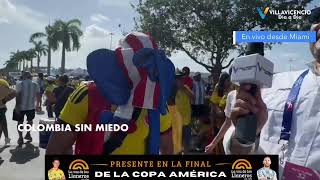 Más de 10 mil colombianos en el banderazo de Miami [upl. by Medorra]