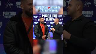 SENAD GASHI 🥊 INTERVIEW📺 TV Strassensound [upl. by Iarised]