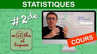 LE COURS  Statistiques  Seconde [upl. by Euqinahs]