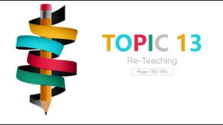 EnVision Math Grade 2 Topic 13 ReTeaching [upl. by Ellennahs]