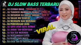 DJ SLOW BASS TERBARU 2024🌾DJ CIINAN BANA• DJ TUNGKEK MAMBAOK RABAH•VIRAL [upl. by Suiddaht]