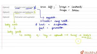 Which of the following are not antagonistic muscles [upl. by Gathard]