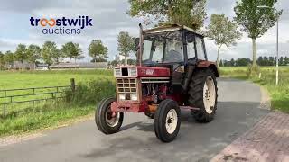 1977 International 644 Tweewielaangedreven landbouwtractor [upl. by Jackqueline241]