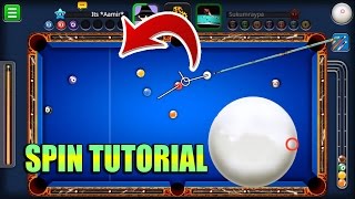 8 Ball Pool SPIN TUTORIAL How To Use Spin THIS WILL CHANGE THE WAY YOU PLAY [upl. by Rehptsirhc]