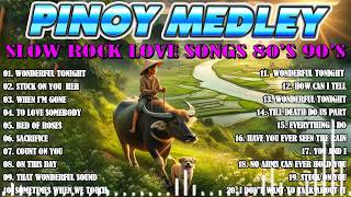 SLOW ROCK MEDLEY 2024🎧Rock Ballads 70S 80S 90S💖Nonstop Pinoy Medley🎧Best Lumang Tugtugin [upl. by Nnayllehs]