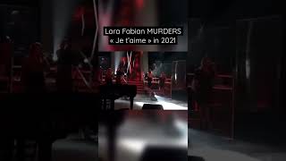 Lara Fabian murders « je t’aime » performance in 2022 [upl. by Elleina843]