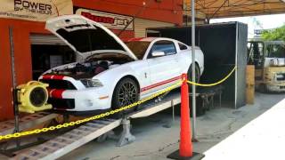 XBA Inlet GT500 800rwhp with stock TVS Dyno Video [upl. by Heloise]