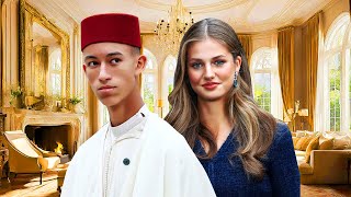 Prinzessin Leonor und Prinz Moulay Hassan Lifestyle 2024 [upl. by Amsirp]