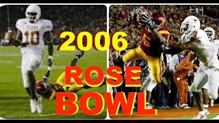 Texas vs USC Rose Bowl 2006 [upl. by Eneroc]