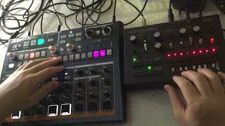 Drumbrute impact 32 Monotribe [upl. by Gati173]