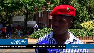 WalkIn applications and registrations at UNISA disrupted [upl. by Anuahs]