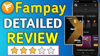 Fampay Detailed Review 2023  FamXCard Full Details  Fampay Good Or Bad [upl. by Debi]