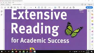 Extensive Reading for Academic Success Advanced D Unit 49 [upl. by Evvie850]