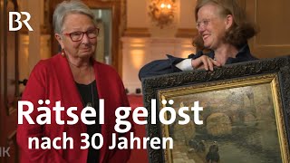 Rätsel gelöst nach 30 Jahren So viel wert ist das Gemälde quotWäscherinnenquot  Kunst  Krempel  BR [upl. by Kcarb]