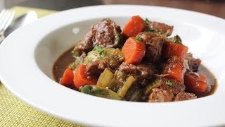 Irish Pork Stew Recipe  Pork Stewed with Guinness Beer and Vegetable  St Patricks Day Recipe [upl. by Rasla]