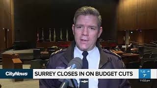 Surrey moves toward big budget cuts [upl. by Ellenahs]