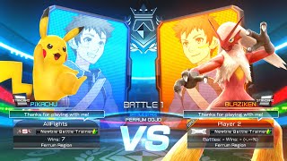 Pikachu vs Blaziken  Pokkén Tournament DX [upl. by Muhammad]