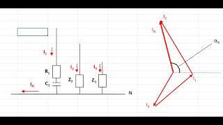 Teil 7 Drehstromsystem  Ströme im Drehstromsystem mit Impedanzen  Zeigerdiagramm  Elektrotechnik [upl. by Cleave]