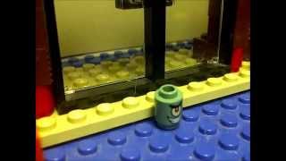 Lego SpongeBob A Normal Day at the Krusty Krab [upl. by Croteau]