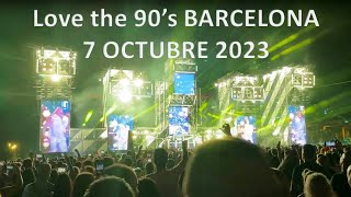 Love the 90s Barcelona  October 7th 2023 lovethe90s [upl. by Markland147]