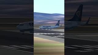 Ryanair B737 Crashes On Takeoff [upl. by Rawde571]