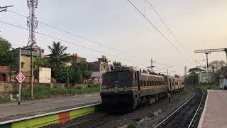 12759 Charminar Express Meets 12652 Tamil Nadu Sampark Kranthi Express  Indian Railways [upl. by Ikkin]