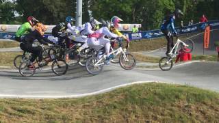 Coupe de France BMX 2017 finale 17 24 samedi [upl. by Eeliah]