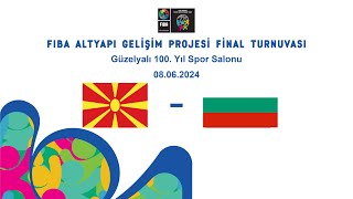 Kuzey Makedonya – Bulgaristan FIBA Altyapı Gelişim Projesi U14 Kızlar [upl. by Maria]