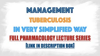 RNTCPManagement of TuberculosisREGIMEN for Drug Resistant Tuberculosis  Pharmacology [upl. by Alamat118]