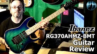 IBANEZ RG370AHMZBMT Guitar Review [upl. by Ahselat]