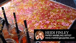 Learn the Art of Turkish Marbling [upl. by Srednas]