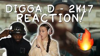 Americans Reacts To UK Rap 🇬🇧 Digga D  2k17 🔥 [upl. by Levina]